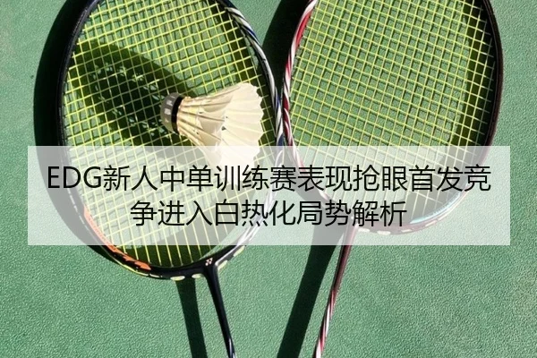 EDG新人中单训练赛表现抢眼首发竞争进入白热化局势解析